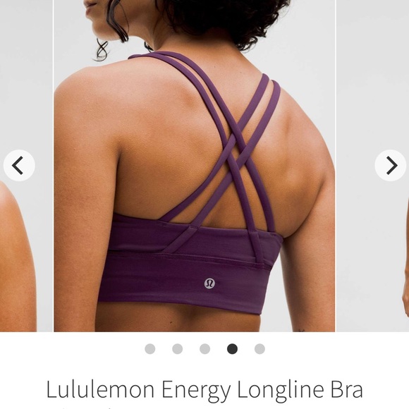lululemon athletica Deep Purple Crisscross Sports Bra - Picture 12 of 14